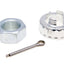output shaft wheel nut set w/ crown nut, split pin for Piaggio, Vespa CIF MOTOVEIKALS 21