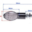 Pagrieziena lukturi CARBON CLEAR LED M10 x 1,25 REPLICA MOTOVEIKALS 21