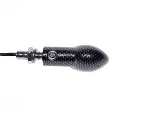 Pagrieziena lukturi CARBON CLEAR LED M10 x 1,25 REPLICA MOTOVEIKALS 21