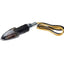 Pagrieziena lukturis CLEAR / BLACK REPLICA MOTOVEIKALS 21