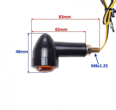 Pagrieziena lukturu komplekts LED CUSTOM LONG REPLICA MOTOVEIKALS 21