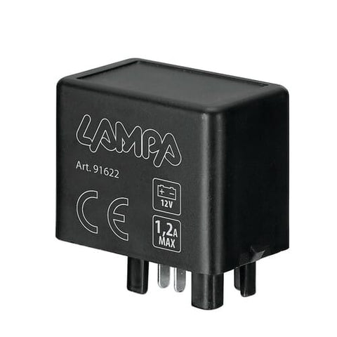 Pagrieziena rādītāju relejs LAMPA Flasher 7 PIN - 12V LAMPA MOTOVEIKALS 21