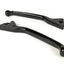 Pair of brake levers -MOTO NOSTRA- Vespa GT, GTL, GTS 125-300 - shiny black MOTO NOSTRA MOTOVEIKALS 21