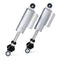 Pair of front shock absorbers -BGM PRO F16 COMPETITION- Lambretta LI, LIS, SX, TV (series 2-3), DL, GP - silver BGM PRO MOTOVEIKALS 21