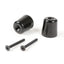 Pair of handlebar end weights, antivibration  -MOTO NOSTRA- Vespa GT/GTL 125-200, GTS 125-300, GTV 125-300, Aprilia Scarabeo 400/500, SR Max 125-300, Gilera GP 800, Nexus 125-500, Piaggio Beverly 125-500, Piaggio X10 125, X8 400 - 282g - shiny black MOTO NOSTRA MOTOVEIKALS 21