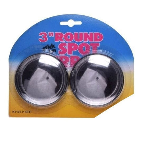 Papildspoguļu komplekts 3" SPHERICAL CONVEX 7.5 cm REPLICA MOTOVEIKALS 21