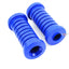 Passenger footrest rubbers 2 pieces blue for Simson S50, S51, S70, S53, SR50, SR80, KR51/1, KR51/2, SR4-2, SR4-3, SR4-4 DIVERSE / IMPORT MOTOVEIKALS 21