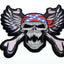 Patch, polyester 223mm 262mm for moped mokick DIVERSE / IMPORT MOTOVEIKALS 21