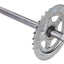 pedal crank axle RMS w/ sprocket 28 teeth for Piaggio Ciao, Ciao PX, SI moped RMS MOTOVEIKALS 21