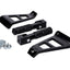 Pillion footrest set CNC black for Beta RR 50 (with bracket) 101 OCTANE MOTOVEIKALS 21