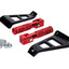 Pillion footrest set CNC red for Beta RR 50 (with bracket) 101 OCTANE MOTOVEIKALS 21