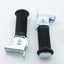 Pillion footrest set for Simson Schwalbe, Star, S50, S51, S70, KR 51 53 DIVERSE / IMPORT MOTOVEIKALS 21