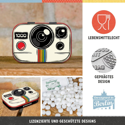 Piparmētru konfektes Polaroid - Vintage Camera MOTOVEIKALS 21 MOTOVEIKALS 21