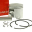 piston kit Airsal racing 76.6cc 50mm for Piaggio / Derbi engine D50B0 AIRSAL MOTOVEIKALS 21