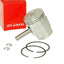 piston kit Airsal T6 Tech-Piston 69.7cc 47.6mm for Minarelli vertical AIRSAL MOTOVEIKALS 21