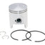 piston kit (B) OEM for Piaggio / Derbi engine D50B0 (cast iron cylinder) PIAGGIO MOTOVEIKALS 21