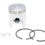 piston kit (C) OEM for Piaggio / Derbi engine D50B0 (cast iron cylinder) PIAGGIO MOTOVEIKALS 21