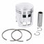 piston kit DR 224cc 69mm, 18mm wrist pin for Ape P501, P601, Vespa Car DR MOTOVEIKALS 21