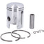 piston kit DR 50cc 38.4mm, 10mm wrist pin for Piaggio Boss, Bravo, Ciao, Grillo, Si DR MOTOVEIKALS 21