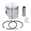 piston kit DR 70cc 47mm for CPI, Keeway Euro2 inclined, 12mm DR MOTOVEIKALS 21