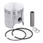 piston kit DR Evolution 70cc 47mm 10mm piston pin for Minarelli upright, horizontal DR MOTOVEIKALS 21