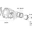 piston kit Polini 107cc 52mm (C) for Polini Minicross, Minimotard 110 XP4T with 2V cylinder head POLINI MOTOVEIKALS 21