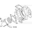 piston kit Polini 165cc 64mm (D) for Cagiva Aletta Rossa, Dakar, Elefant 125 LC POLINI MOTOVEIKALS 21