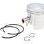 piston kit Polini 225cc 69.4mm 18mm piston pins for Ape 601 V, Car P2, P 501, P 602, TM 703 POLINI MOTOVEIKALS 21
