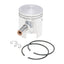 piston kit Polini 43.4mm 10mm piston pins for Piaggio Si, CBA, Eco, Bravo, Ciao POLINI MOTOVEIKALS 21