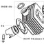 piston kit Polini 70cc 46mm (A) for MBK AV-10, AV-51, 92GT, M16 POLINI MOTOVEIKALS 21