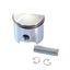 piston kit Polini 80cc 50.4mm for Derbi EBE, EBS POLINI MOTOVEIKALS 21