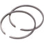 piston ring set 38mm x 2.0 C for Puch Maxi, 2-speed, 3-speed, DS, MS, P1, X30 101 OCTANE MOTOVEIKALS 21