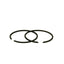 piston ring set Airsal sport 48.8cc 38mm with long cooling fins for Puch Automatic AIRSAL MOTOVEIKALS 21