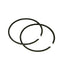 piston ring set Airsal sport 49.2cc 40mm, 39.2mm cast iron for Minarelli AC AIRSAL MOTOVEIKALS 21
