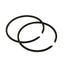 piston ring set Airsal sport 63.7cc 44mm for Tomos A55, Arrow, Revival, Streetmate AIRSAL MOTOVEIKALS 21