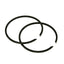 piston ring set Airsal sport 66.5cc 45mm for GAC Mobilette Campera, MBK Carre AV88 AIRSAL MOTOVEIKALS 21