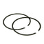 piston ring set Airsal sport 69.4cc 47mm, 40mm cast iron for Derbi EBE EBS AIRSAL MOTOVEIKALS 21