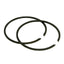 piston ring set Airsal sport 72.5cc 47mm for Mobylette Campera, MBK Carre AV88 AIRSAL MOTOVEIKALS 21
