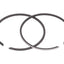 piston ring set DR 50cc 40mm for Minarelli, Peugeot, Piaggio, CPI, Keeway DR MOTOVEIKALS 21