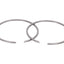 piston ring set DR Evolution 63cc 43mm for Piaggio Boss, Bravo, Ciao, Grillo, Si DR MOTOVEIKALS 21