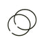 piston ring set Malossi 70cc Ų47.4mm B oversize MALOSSI MOTOVEIKALS 21