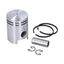 piston set Almot 37,99mm 50cc for Simson S51 KR51/2 M500 ALMOT MOTOVEIKALS 21