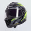 Moto ķivere LS2 FF808 STREAM II FURY gloss black H-V yellow