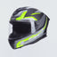Moto ķivere LS2 Rapid III HYPER matt black H-V yellow