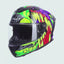 Moto ķivere LS2 FF820 RAPID III LYCAT gloss (grafika spīd tumsā)