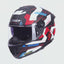 Moto kivere LS2 FF808 Stream II Mika White Blue Red-06