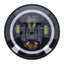 Priekšējais lukturis 7" LED Headlight unit black STOREHOUSE MOTOVEIKALS 21