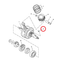 Pusmēness YAMAHA OEM: 90280-03X00 YAMAHA OEM MOTOVEIKALS 21
