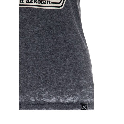 Queen Kerosin Forever 2 wheels t-shirt anthracite KING KEROSIN MOTOVEIKALS 21