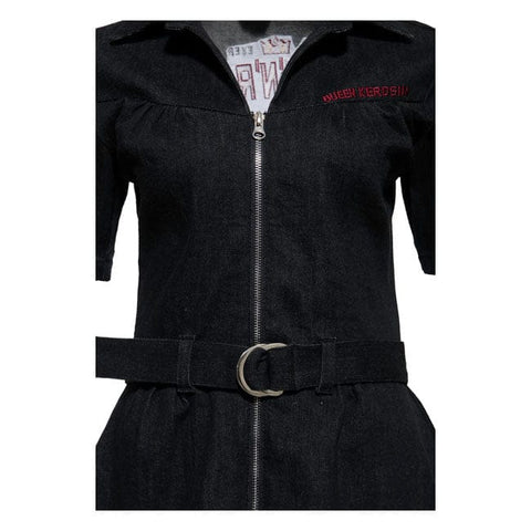 Queen Kerosin Rock N Roll Rebel Queens retro denim dress bla KING KEROSIN MOTOVEIKALS 21